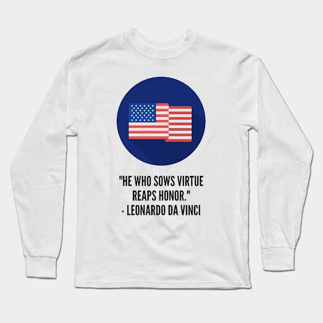 American Memorial Day Long Sleeve T-Shirt by Designuper